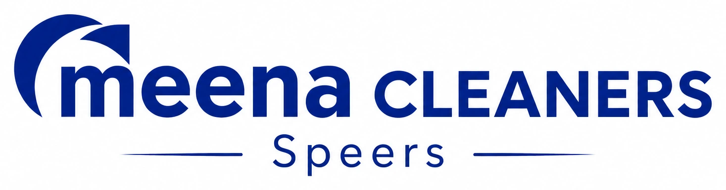 Meena Cleaners Speers logo